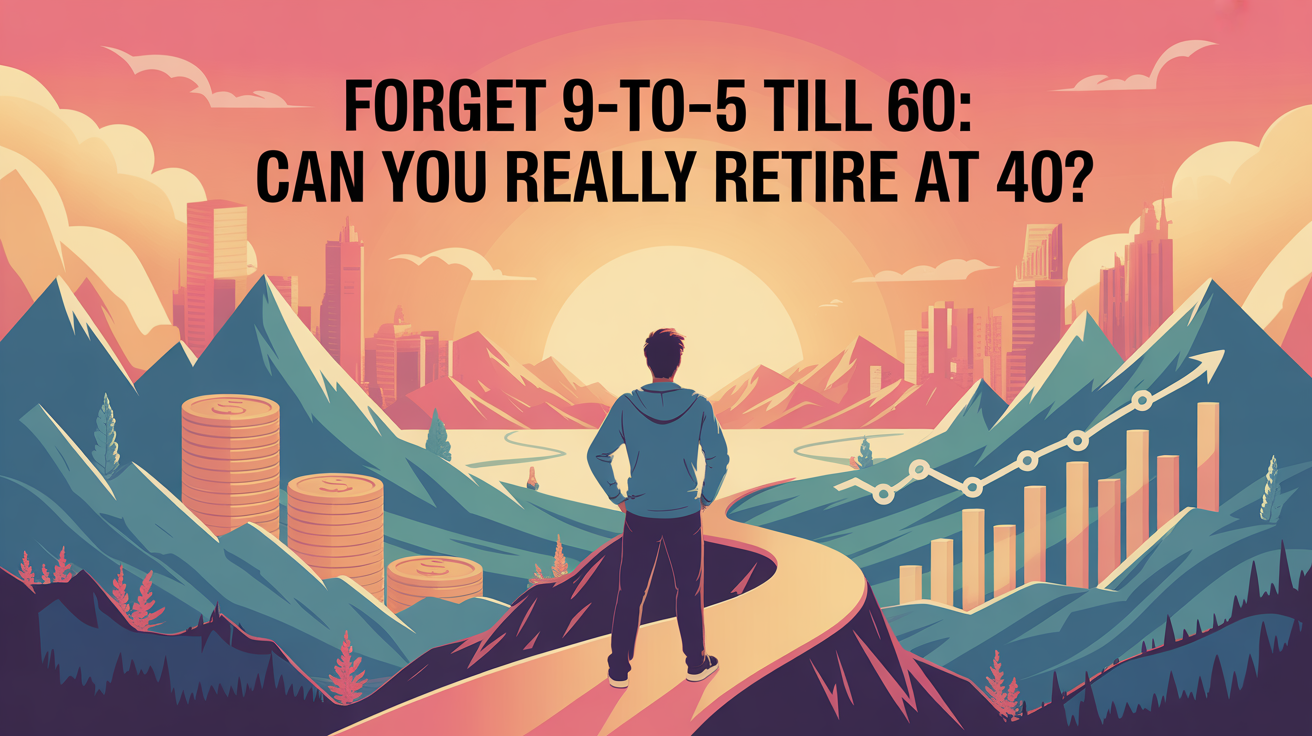 🔥【FIREムーブメントの台頭】60歳まで働く時代の終焉? 40歳でリタイアは実現可能なのか