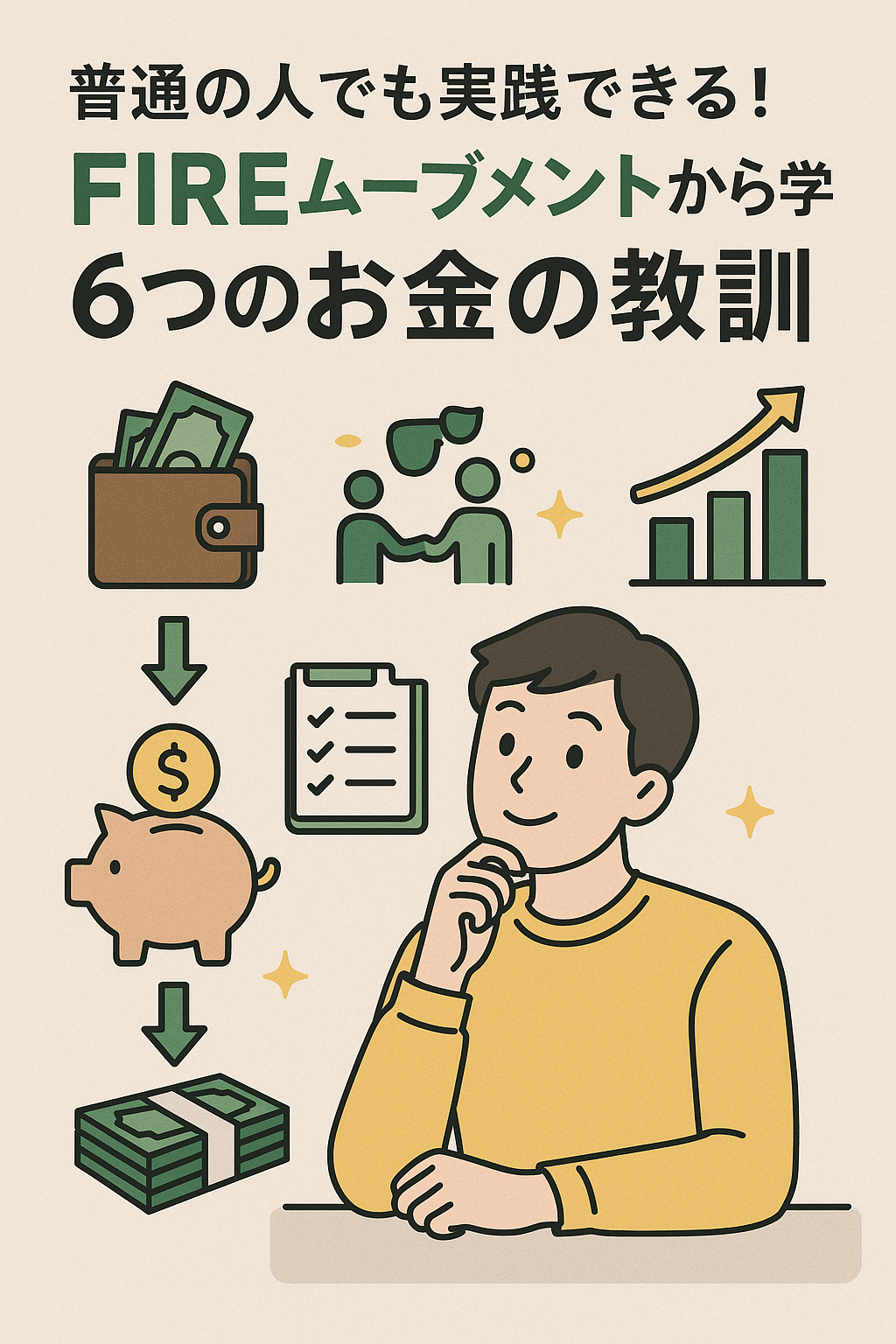 普通の人でも実践できる!FIREムーブメントから学ぶ6つのお金の教訓