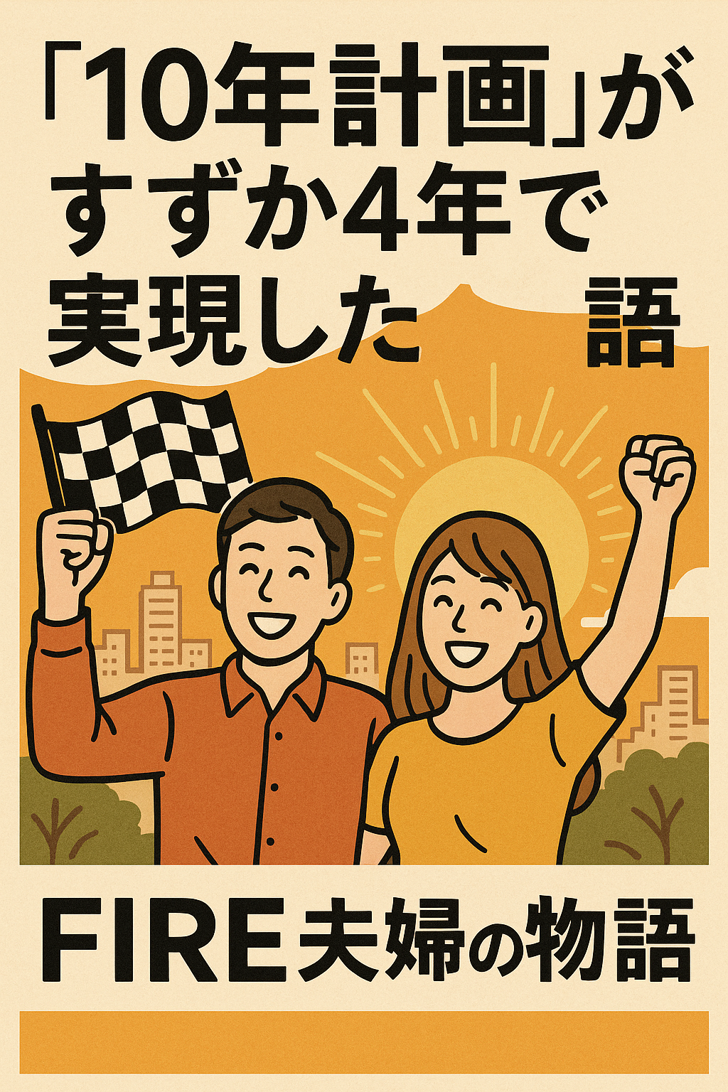 🏁 「10年計画」がわずか4年で実現したFIRE夫婦の物語
