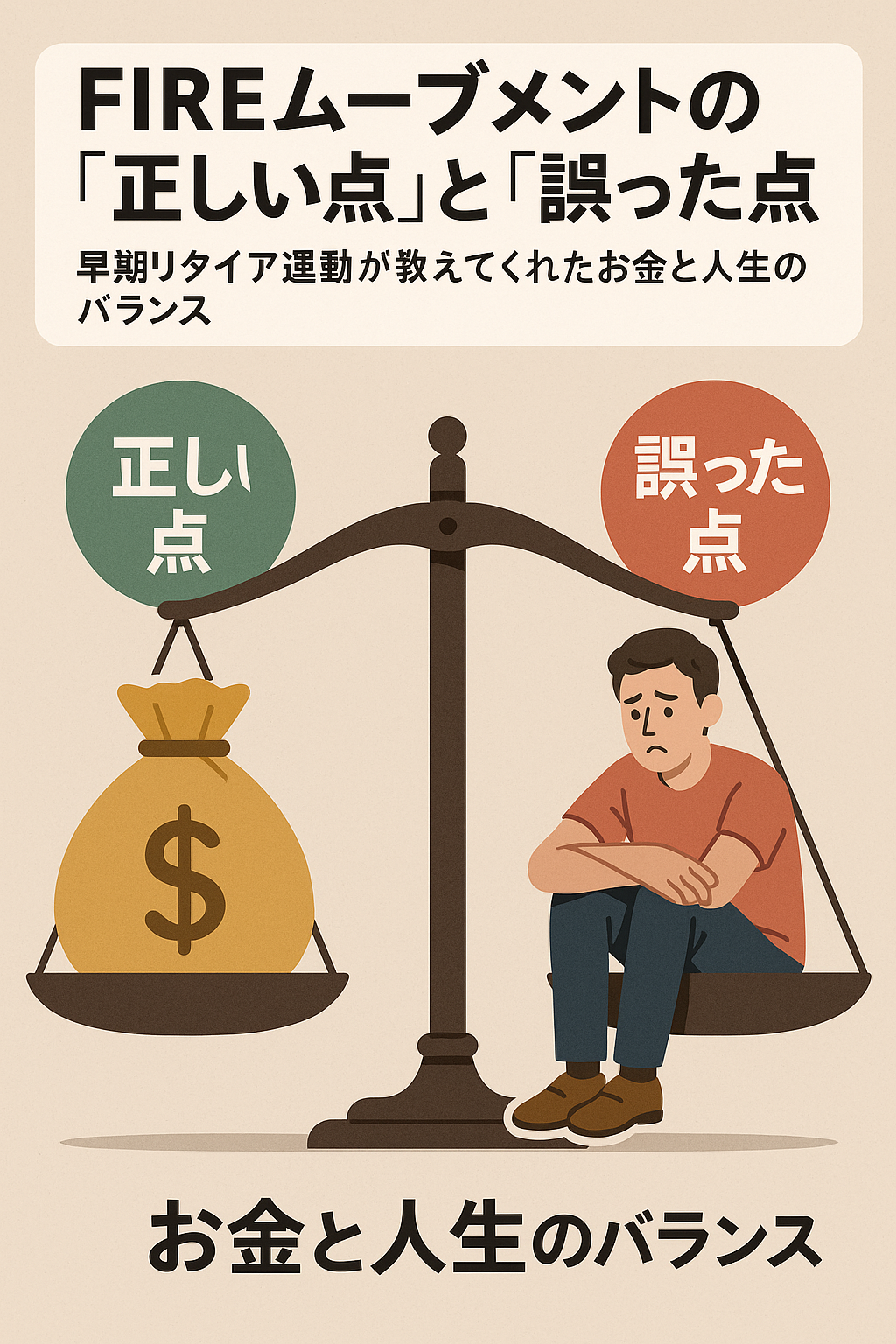 FIREムーブメントの「正しい点」と「誤った点」──早期リタイア運動が教えてくれたお金と人生のバランス