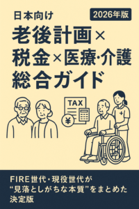 日本向け「老後計画 × 税金 × 医療・介護」総合ガイド(2026年版)─ FIRE世代・現役世代が“見落としがちな本質”をまとめた決定版